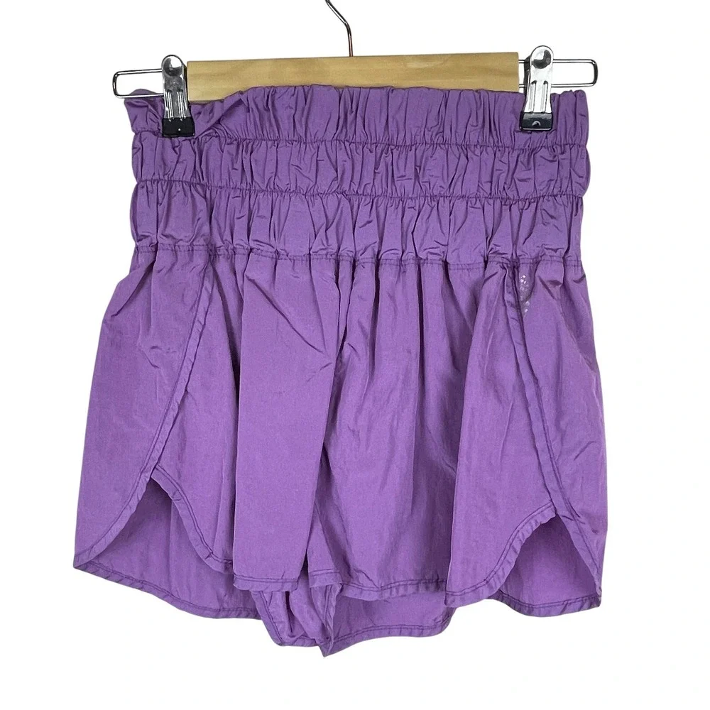 Free People FP Movement The Way Home Athletic Shorts‎ - Purple - Size M
